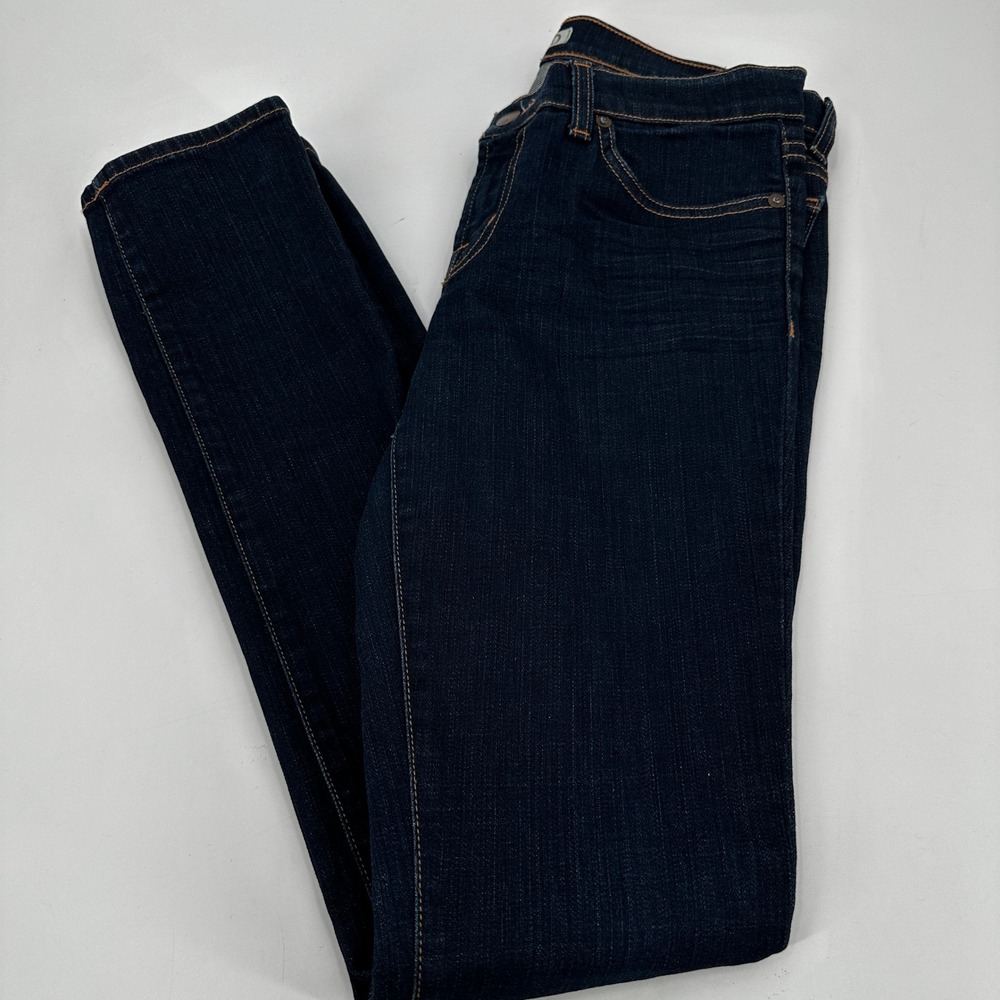J Brand Cut 4810‎ Dark Wash Skinny Jeans Women Size 27 98 Cotton 2 Spandex